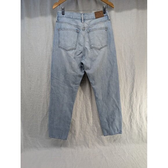 Madewell Womens The Perfect Summer Jean Size 29 Light Wash Distressed J4 - Picture 5 of 10
